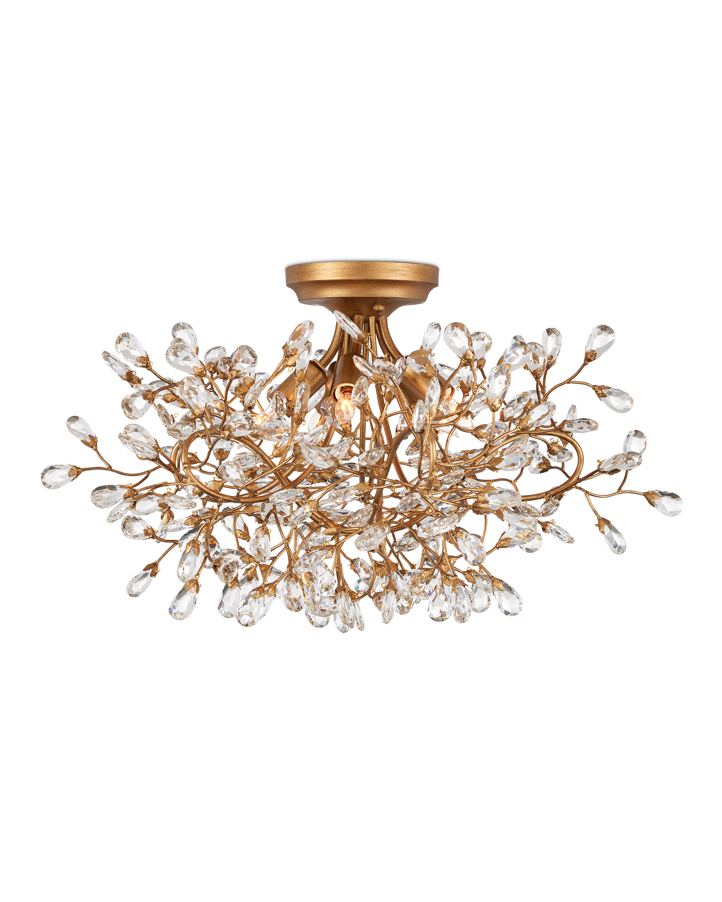 Crystal Bud Semi-Flush Mount
