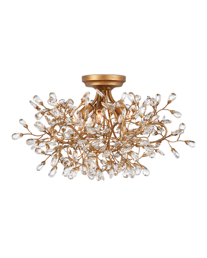 Crystal Bud Semi-Flush Mount