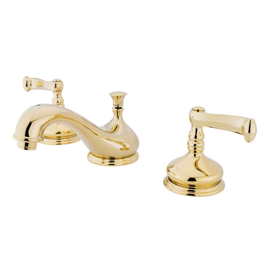 Widespread Bathroom Faucet in Polished Brass