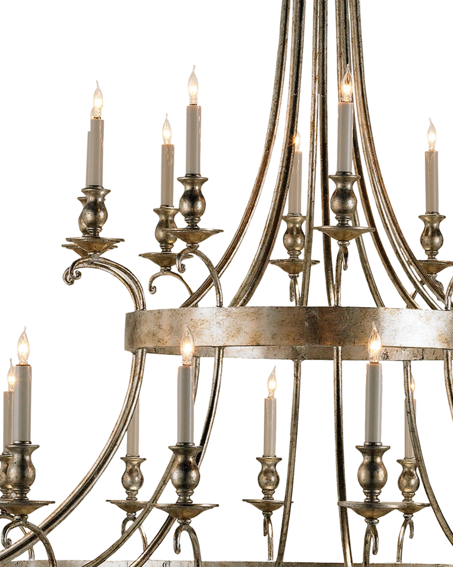 Lodestar Silver Chandelier