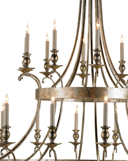 Lodestar Silver Chandelier