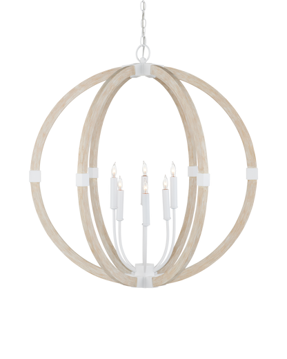 Bastian Sandstone Orb Lantern