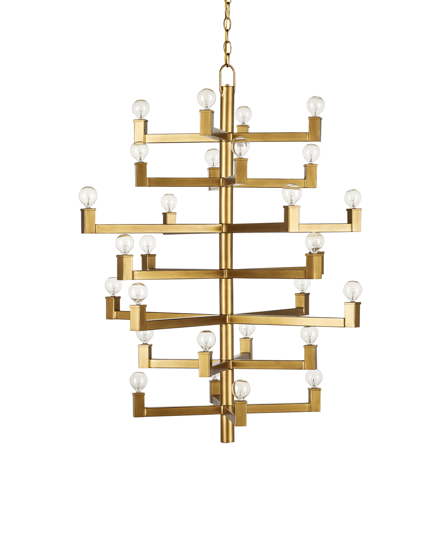 Andre Medium Brass Chandelier