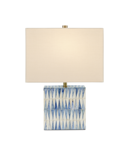 Nadene Blue & White Table Lamp