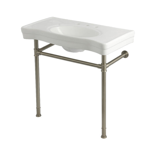 Imperial 35.81 Inch Console Sink in White