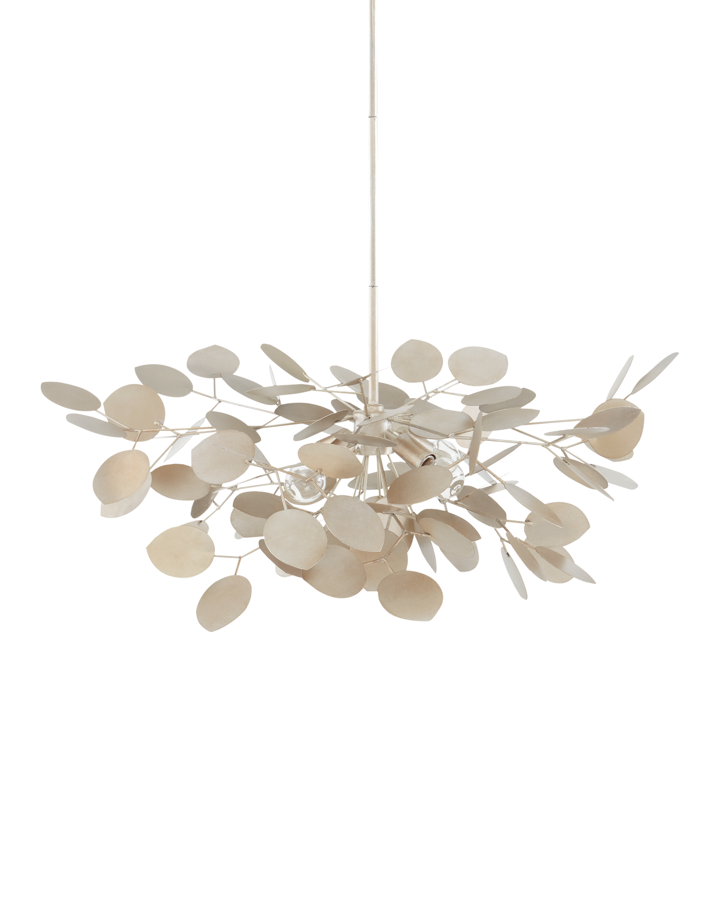 Lunaria Small Silver Chandelier