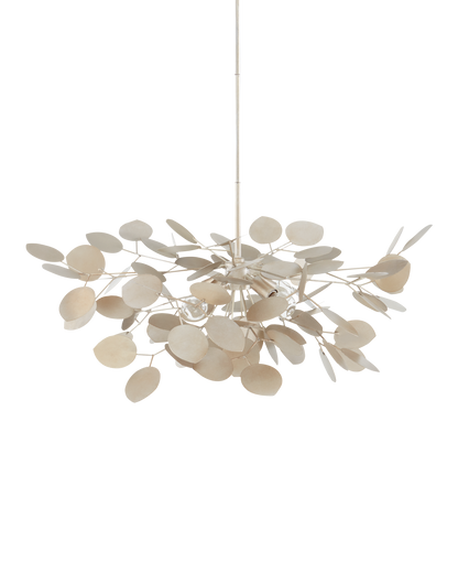 Lunaria Small Silver Chandelier