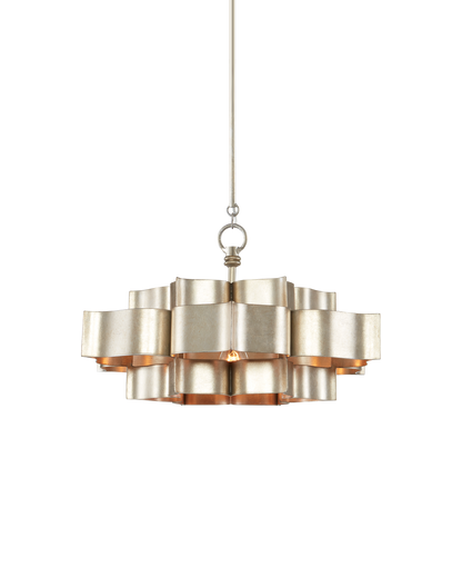 Grand Lotus Small Sliver Chandelier