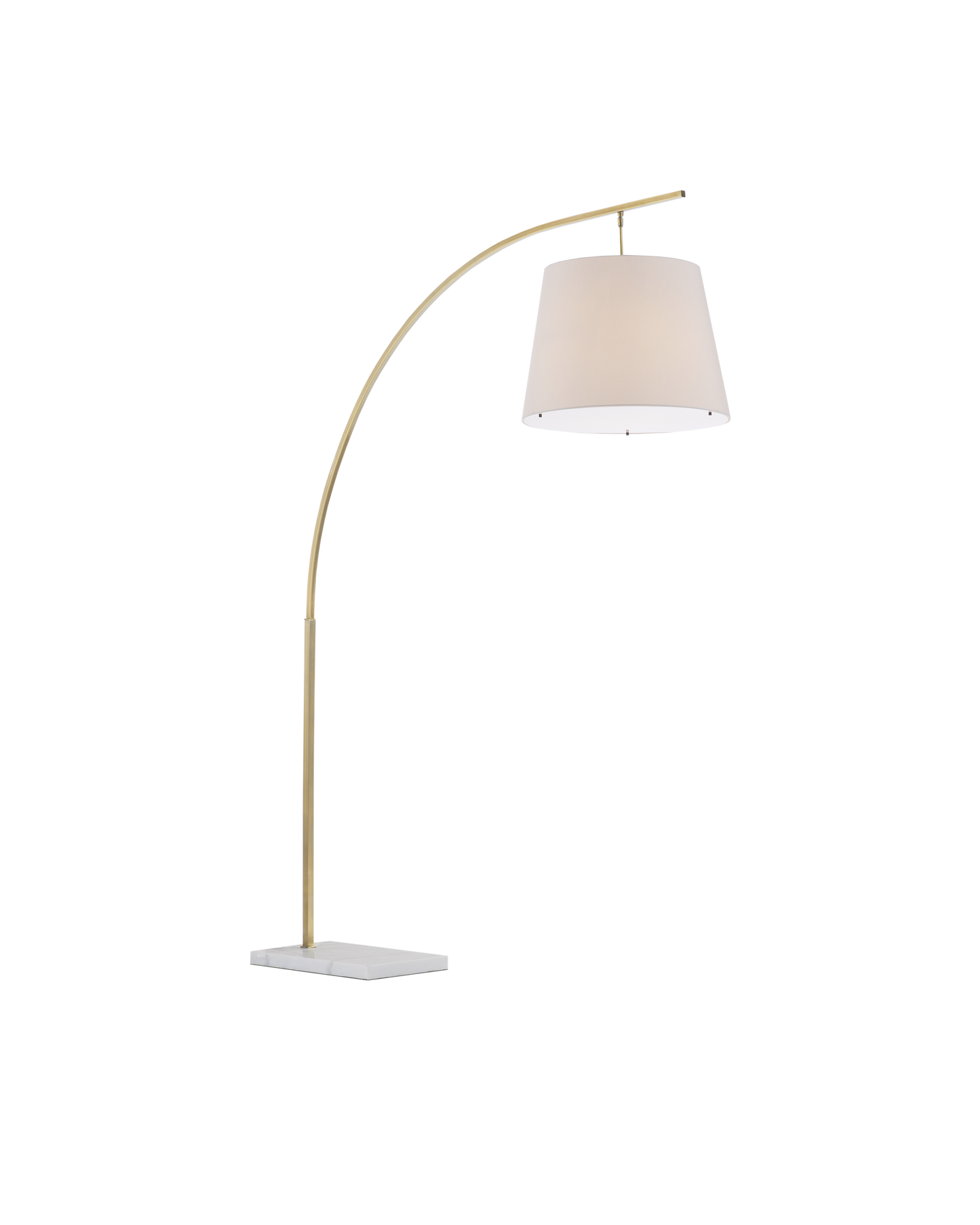 Cloister Large Brass Floor Lamp