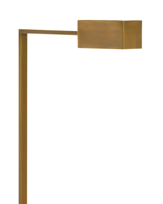 Ruxley Brass Floor Lamp