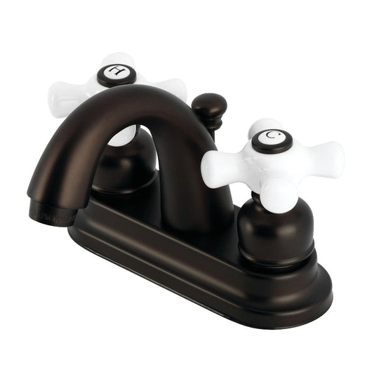 Restoration 4 Inch Centerset Bathroom Faucet in Oil Rubbed Bronze