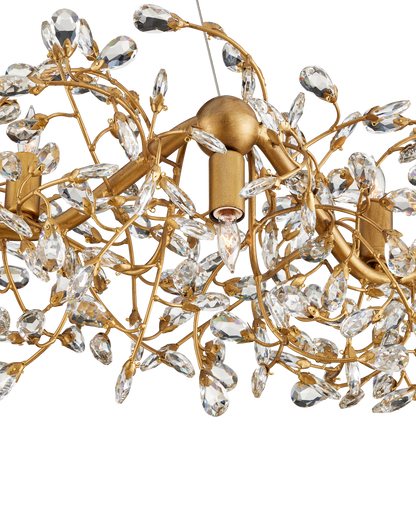 Crystal Bud Grande Ring Chandelier