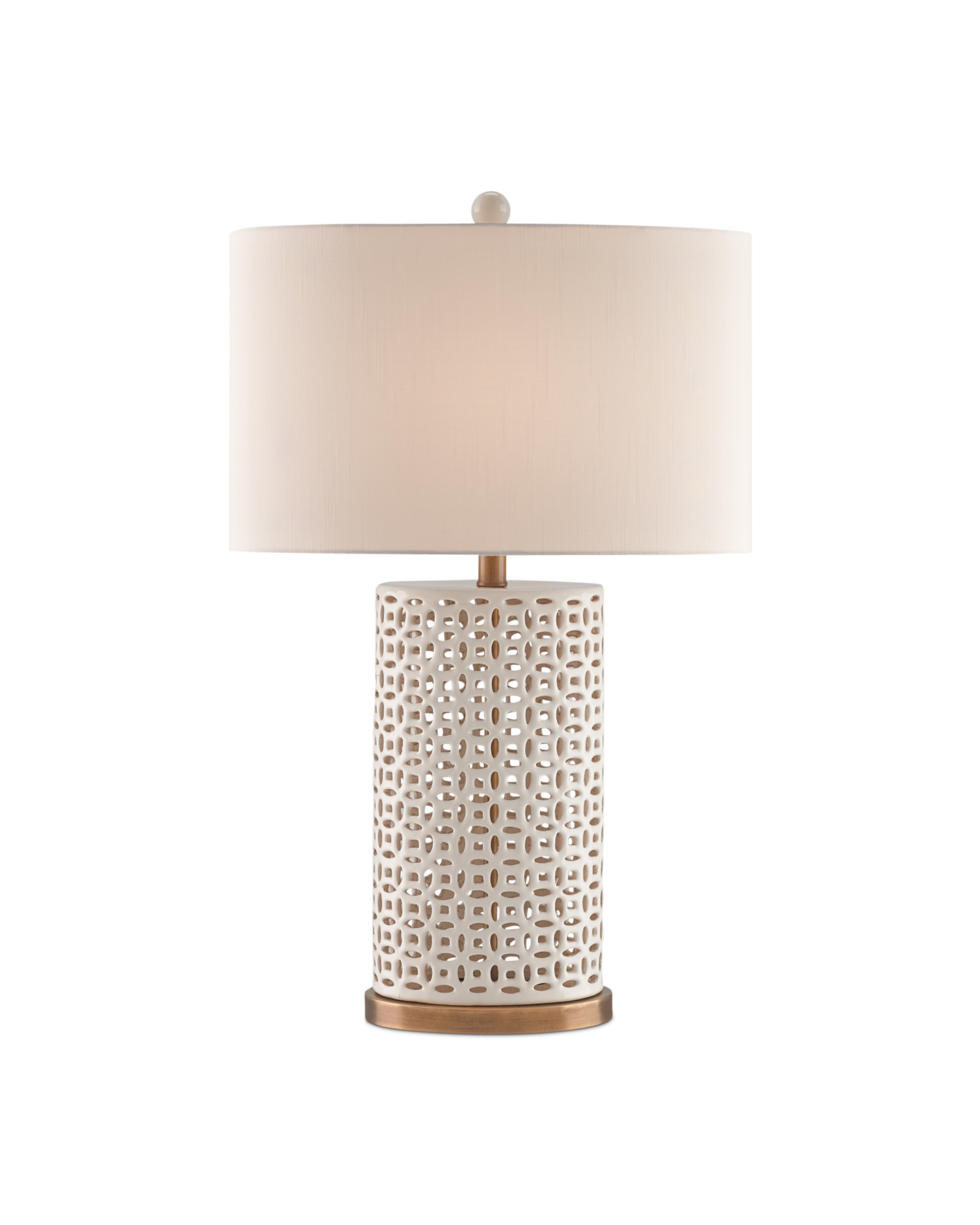Bellemeade White Table Lamp