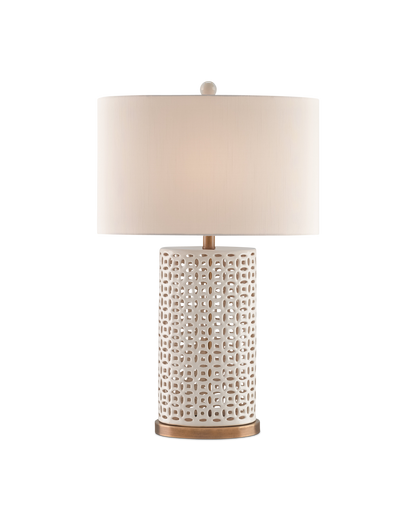 Bellemeade White Table Lamp