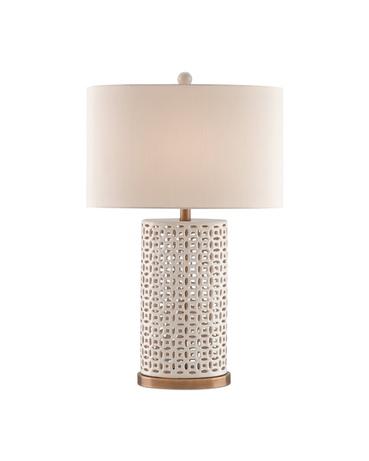 Bellemeade White Table Lamp