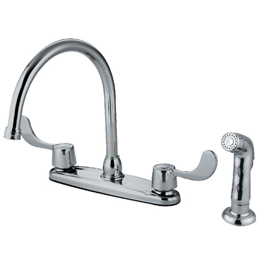 Vista Centerset Kitchen Faucet in Polished Chrome