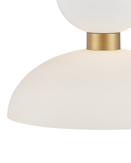 Zevio White Pendant