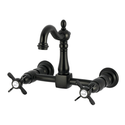 Essex Bridge Kitchen Faucet in Matte Black