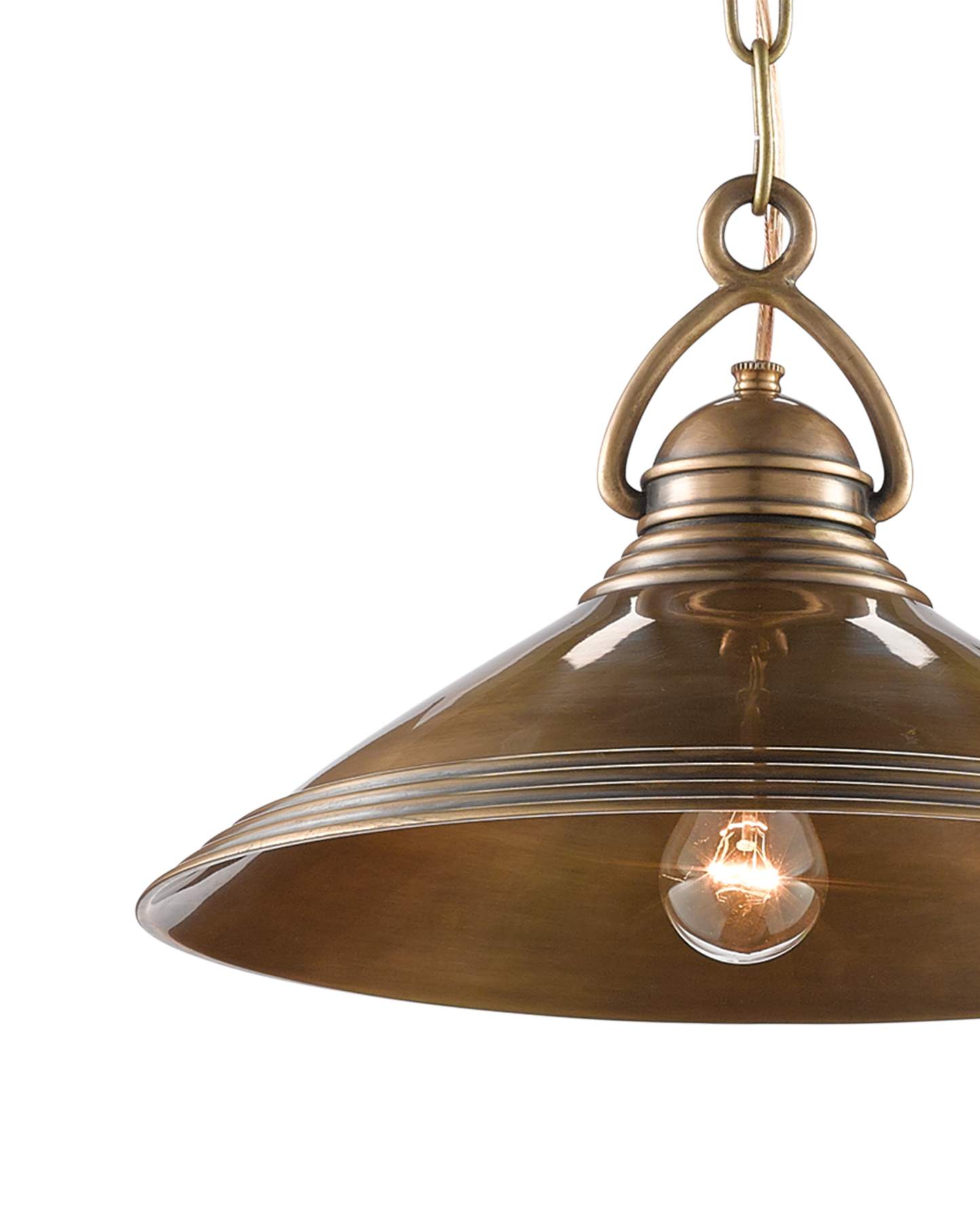 Weybright Brass Pendant