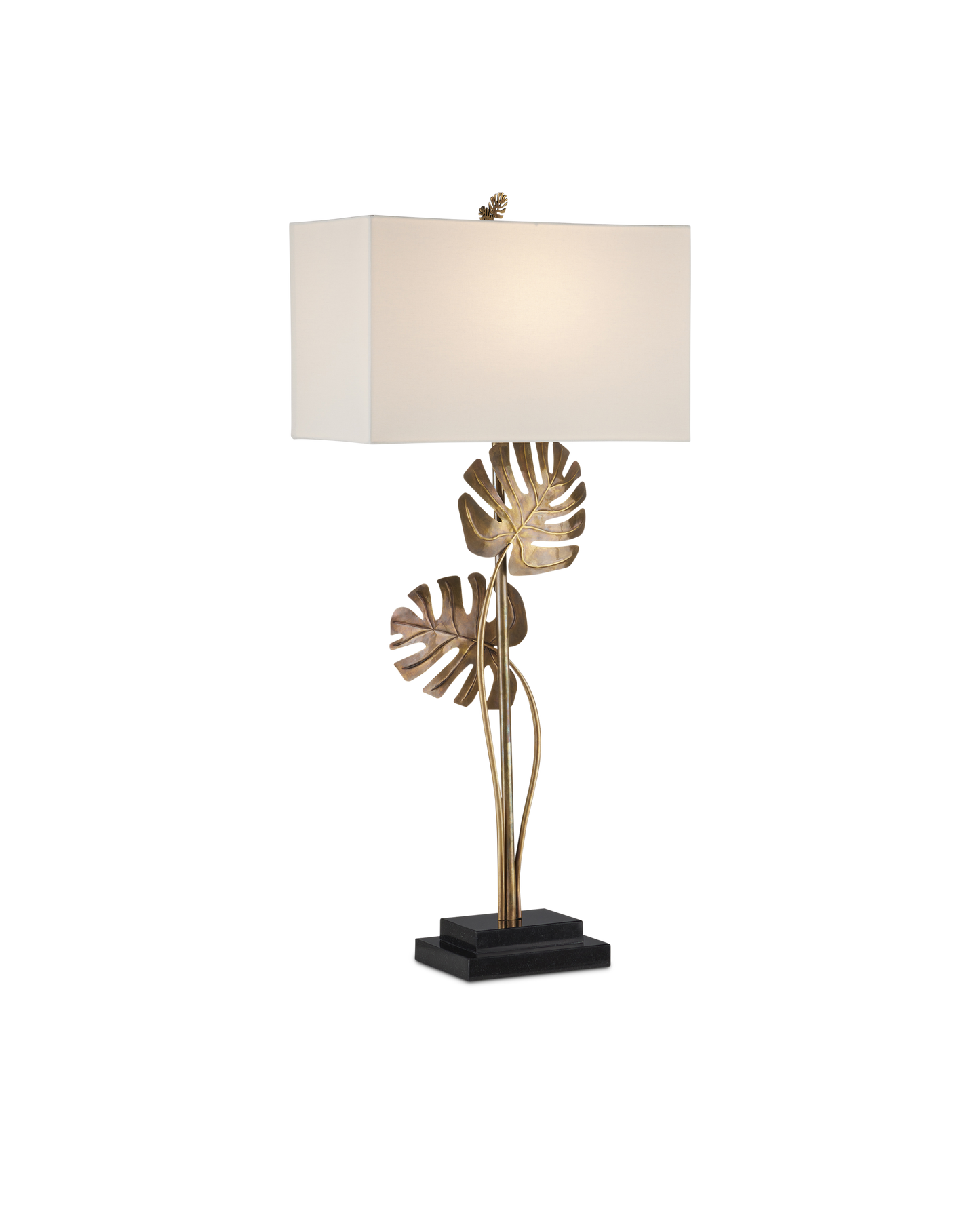 Heirloom Brass Console Table Lamp