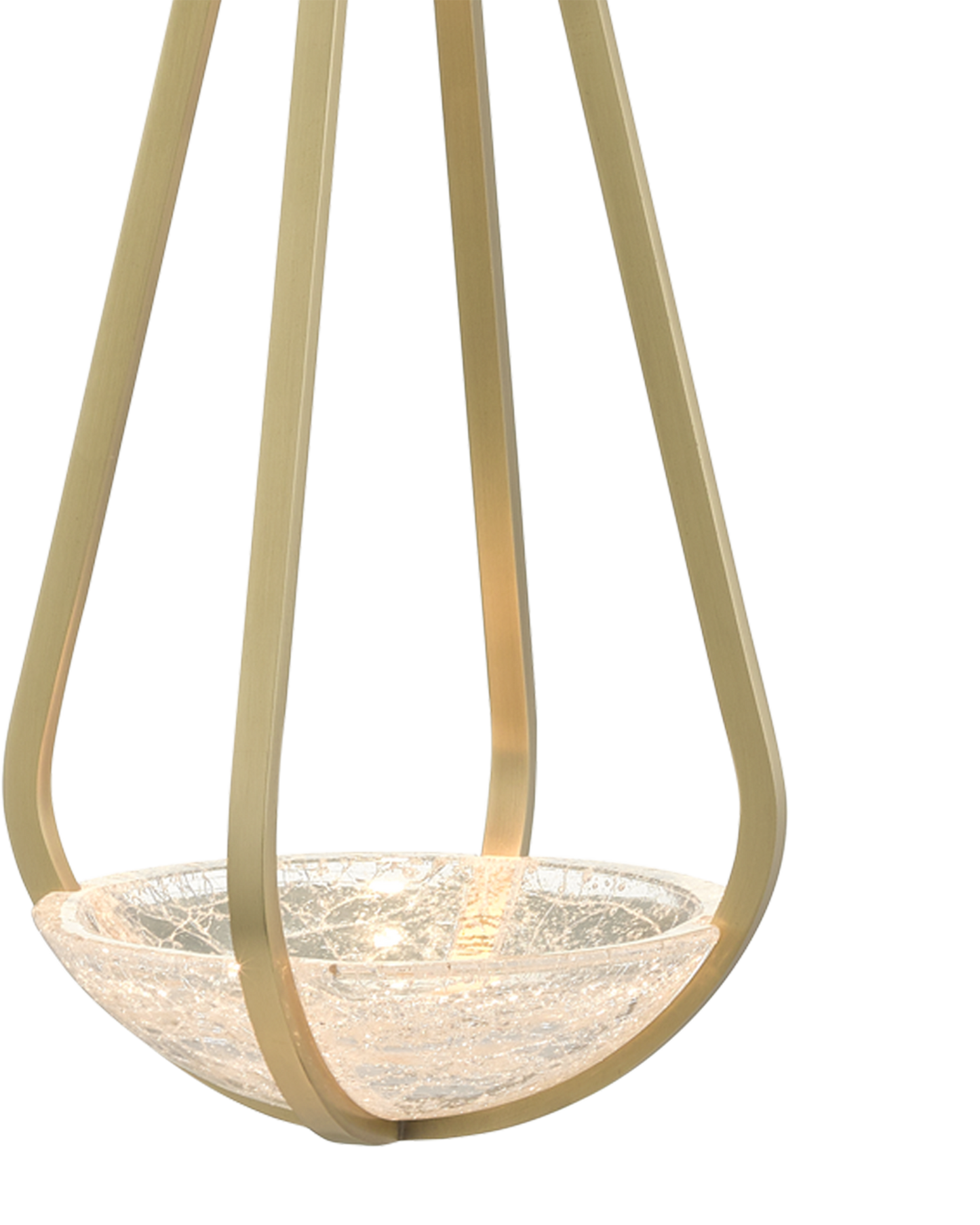 Nefertiti Brass Pendant