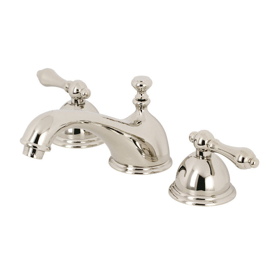 Restoration Widespread Bathroom Faucet in Polished Nickel