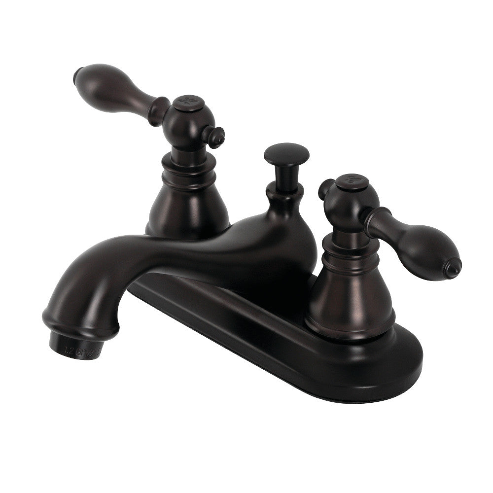 American Classic 4 Inch Centerset Bathroom Faucet in Oil Rubbed Bronze