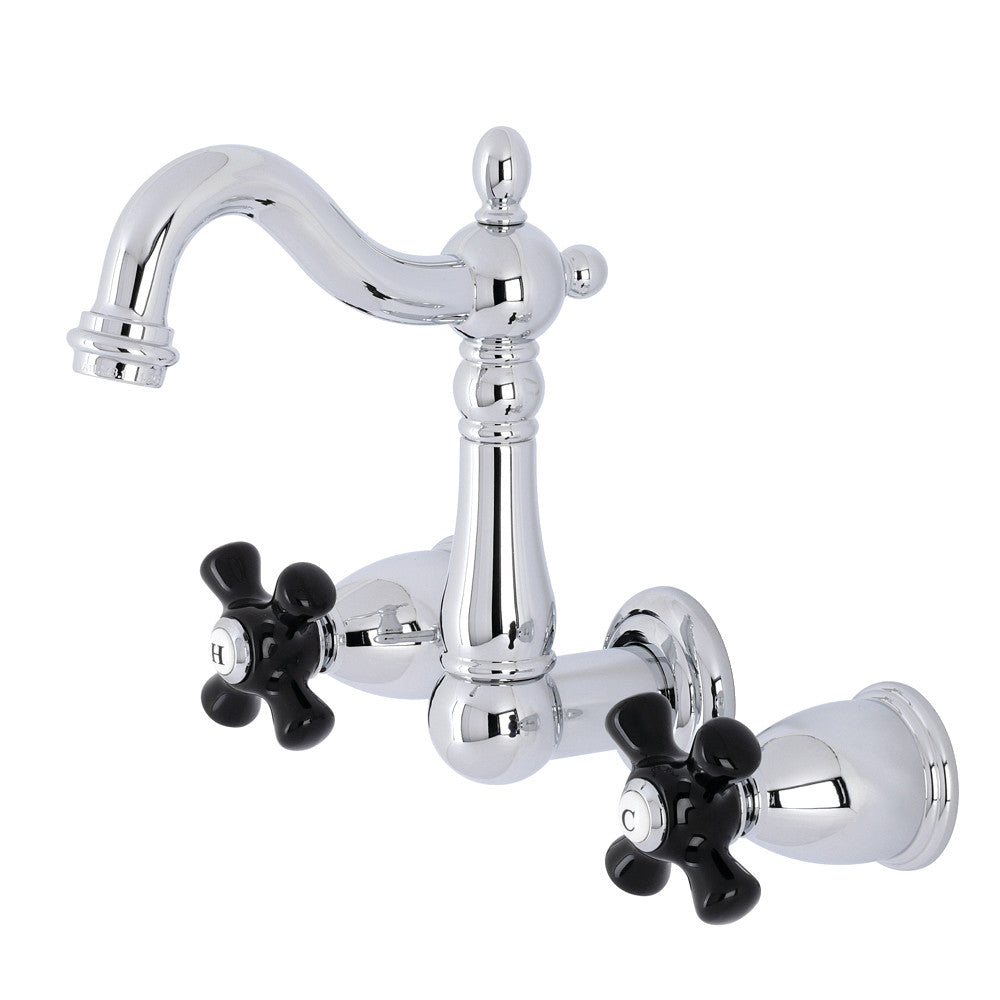 Duchess Wall-Mount Bathroom Faucet in Polished Chrome