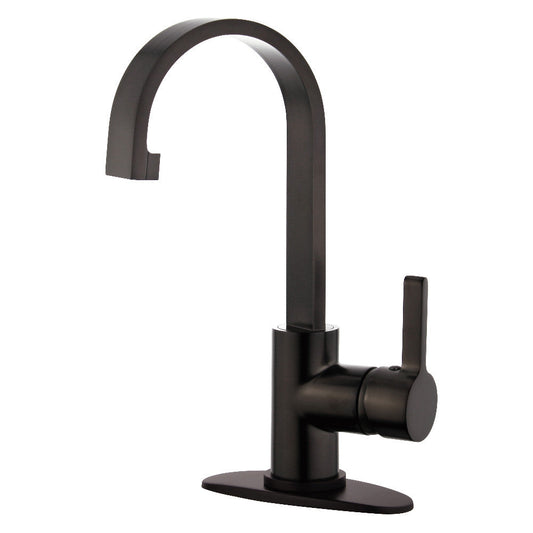 Continental Single-Hole Bathroom Faucet in Oil Rubbed Bronze