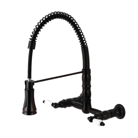 Heritage Pre-Rinse Kitchen Faucet in Oil Rubbed Bronze