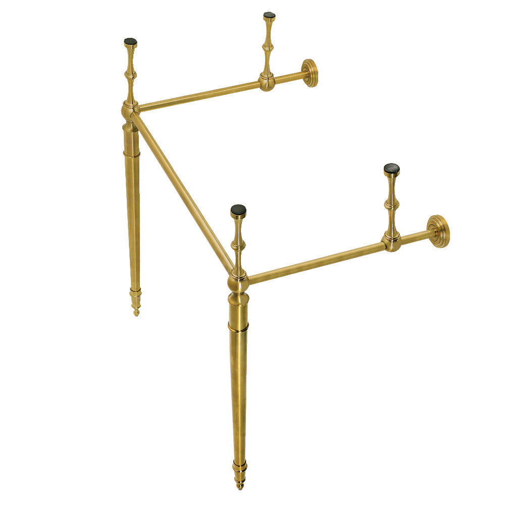 Edwardian 22.31 Inch Console Sink in Brushed Brass