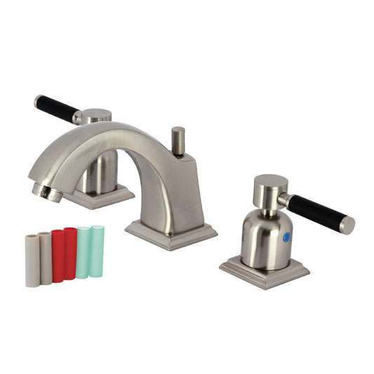 Kaiser Widespread Bathroom Faucet in Brushed Nickel