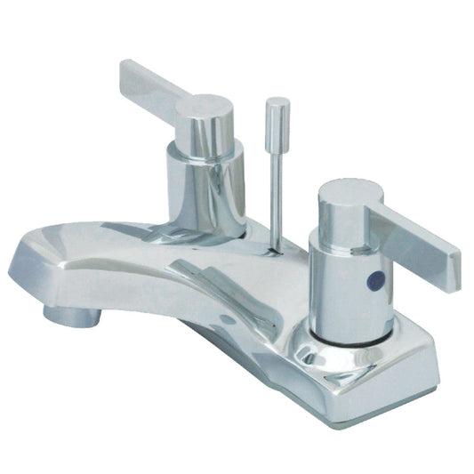 NuvoFusion 4 Inch Centerset Bathroom Faucet in Polished Chrome