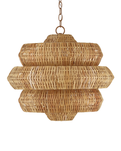 Antibes Small Natural Chandelier