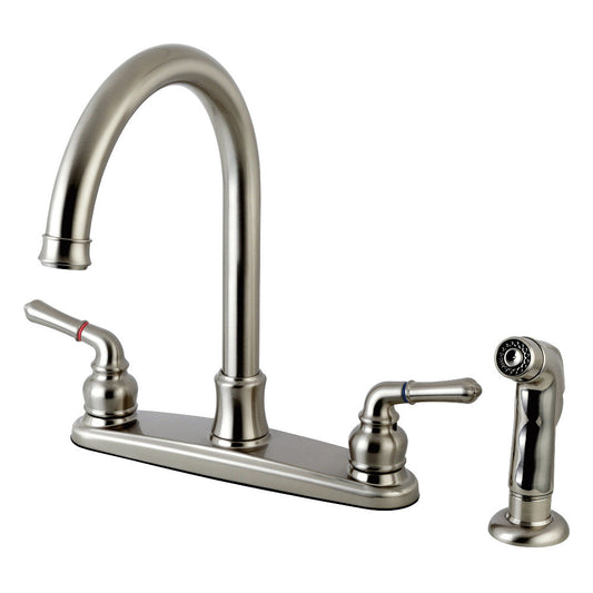 Naples Centerset Kitchen Faucet in Brushed Nickel