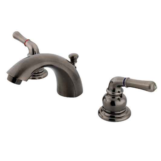 Magellan Mini-Widespread Bathroom Faucet in Black Stainless