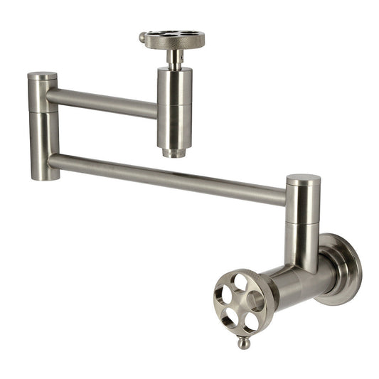 Wendell Pot Filler Faucet in Brushed Nickel