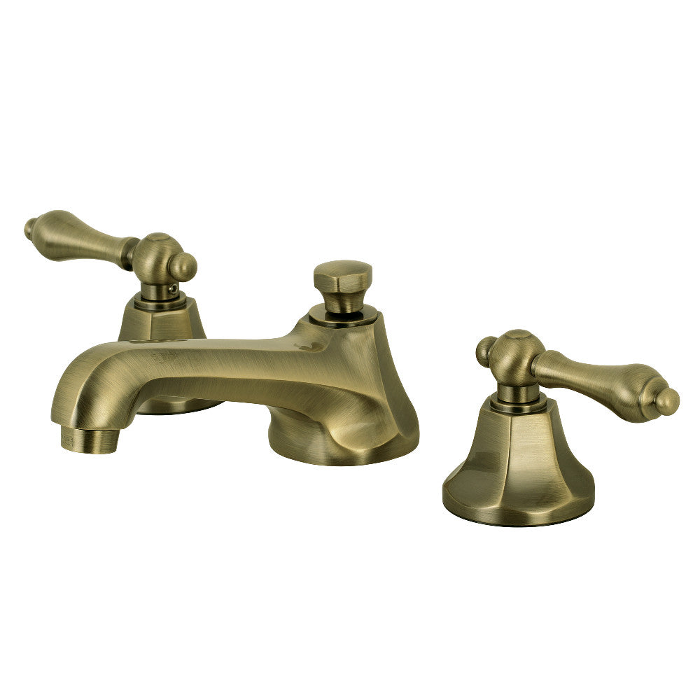 Metropolitan Widespread Bathroom Faucet in Antique Brass