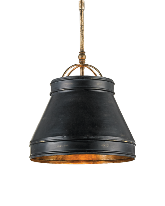 Lumley Black Pendant