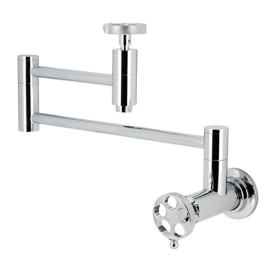 Wendell Pot Filler Faucet in Polished Chrome