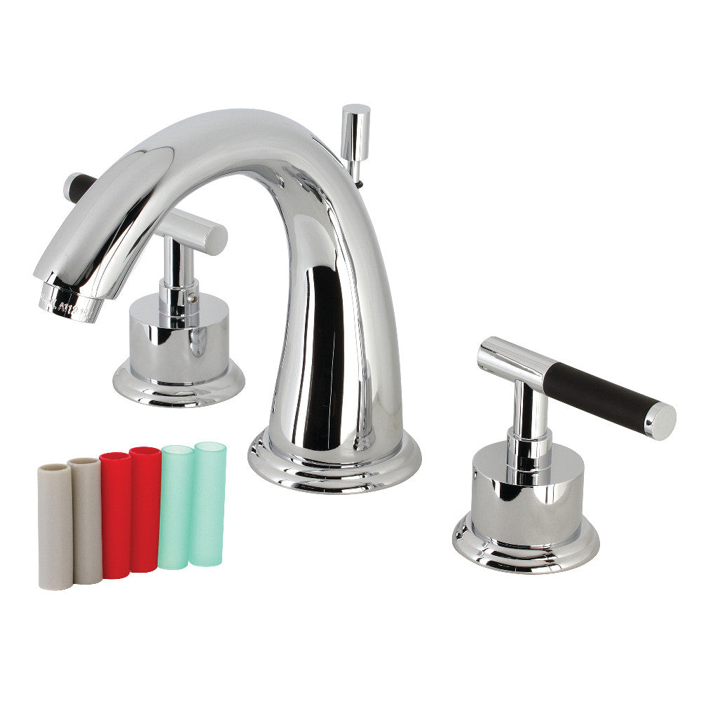 Kaiser Widespread Bathroom Faucet in Polished Chrome
