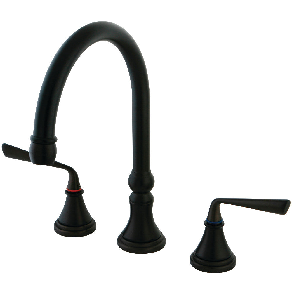 Silver Sage Widespread Kitchen Faucet in Oil Rubbed Bronze