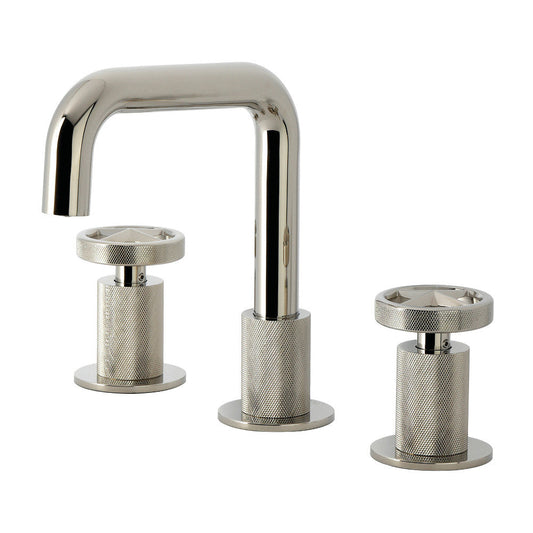 Ostro Widespread Bathroom Faucet in Polished Nickel
