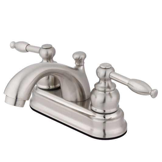 Knight 4 Inch Centerset Bathroom Faucet in Brushed Nickel