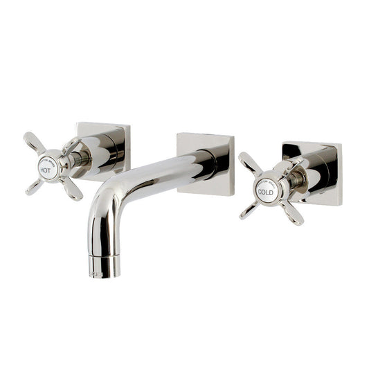 Essex Wall-Mount Bathroom Faucet in Polished Nickel