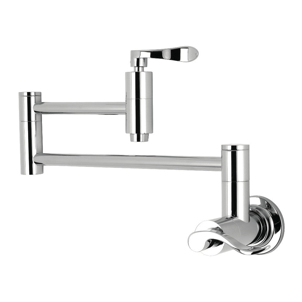 NuWave Pot Filler Faucet in Polished Chrome