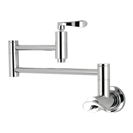 NuWave Pot Filler Faucet in Polished Chrome