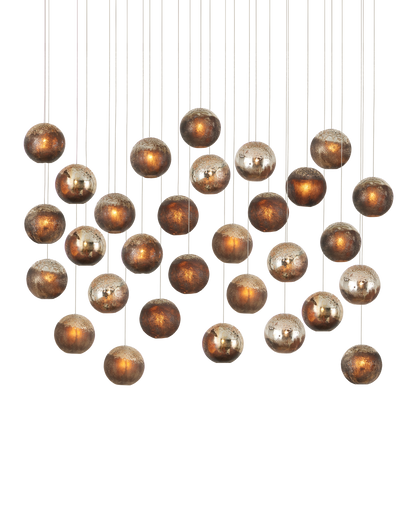 Pathos 30-Light Linear Multi-Drop Pendant