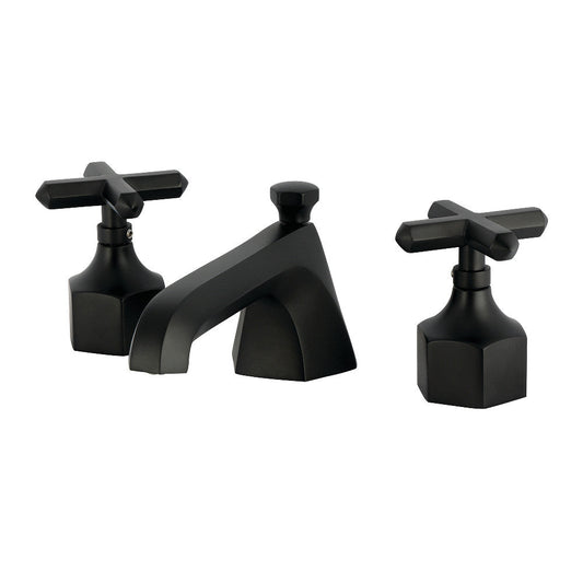 Widespread Bathroom Faucet in Matte Black