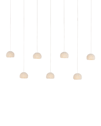 Virtu 7-Light Linear Multi-Drop Pendant